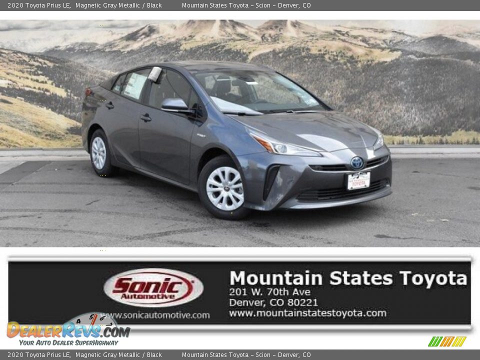2020 Toyota Prius LE Magnetic Gray Metallic / Black Photo #1