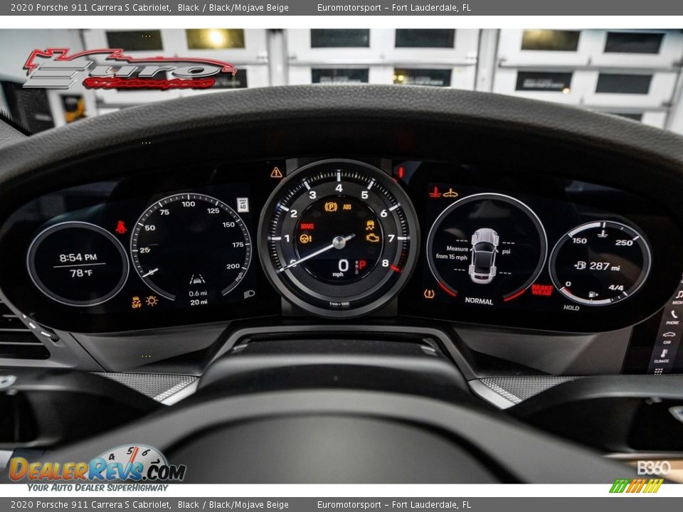 2020 Porsche 911 Carrera S Cabriolet Gauges Photo #22