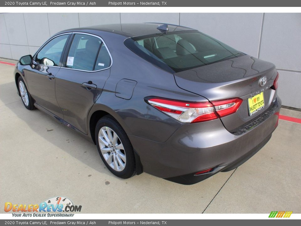 2020 Toyota Camry LE Predawn Gray Mica / Ash Photo #6