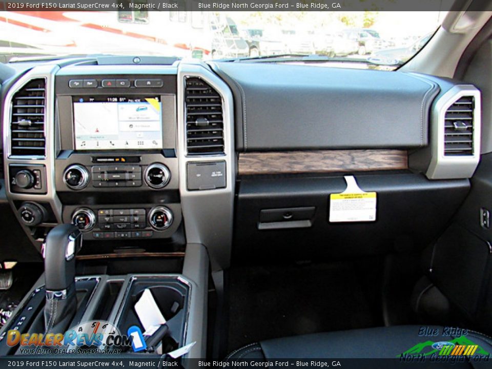 2019 Ford F150 Lariat SuperCrew 4x4 Magnetic / Black Photo #16