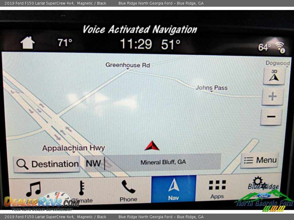 2019 Ford F150 Lariat SuperCrew 4x4 Magnetic / Black Photo #20