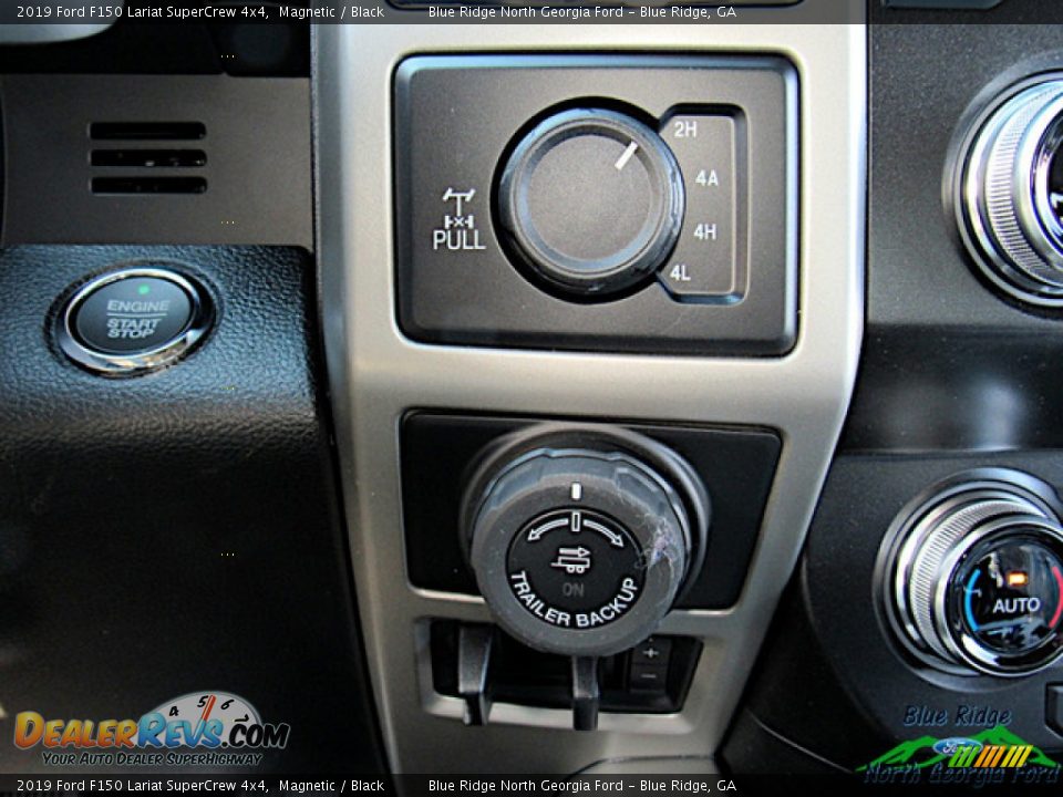 2019 Ford F150 Lariat SuperCrew 4x4 Magnetic / Black Photo #24