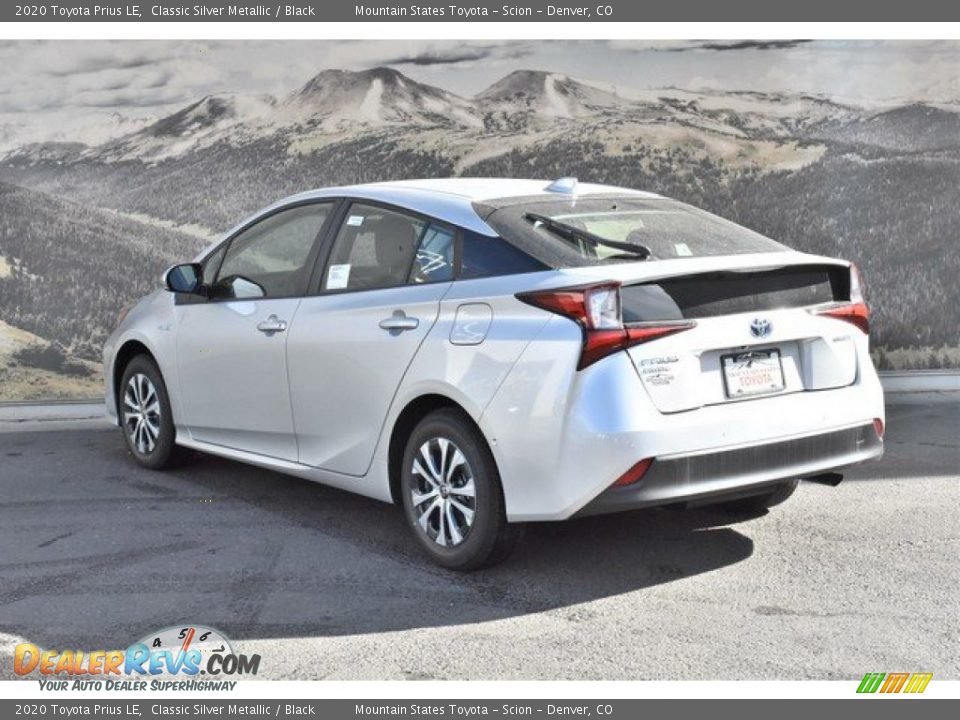 2020 Toyota Prius LE Classic Silver Metallic / Black Photo #3