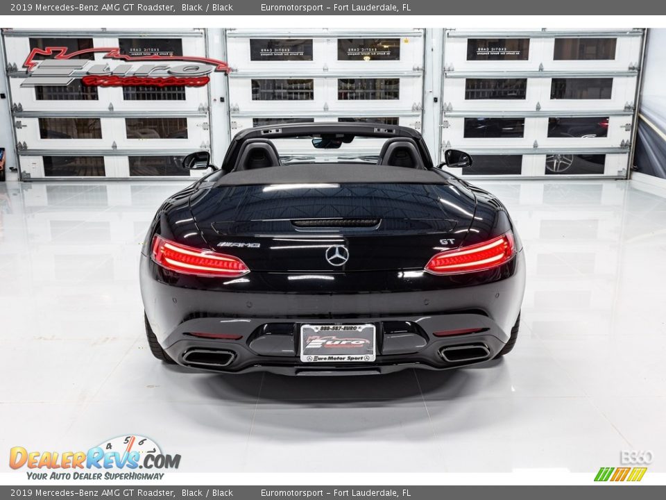 2019 Mercedes-Benz AMG GT Roadster Black / Black Photo #11