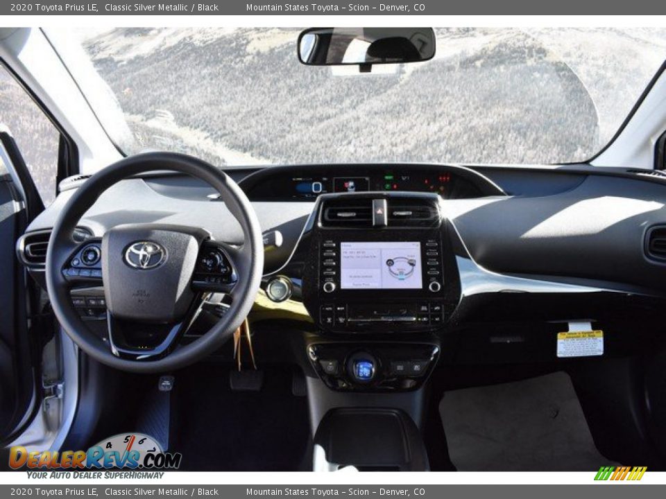 2020 Toyota Prius LE Classic Silver Metallic / Black Photo #7