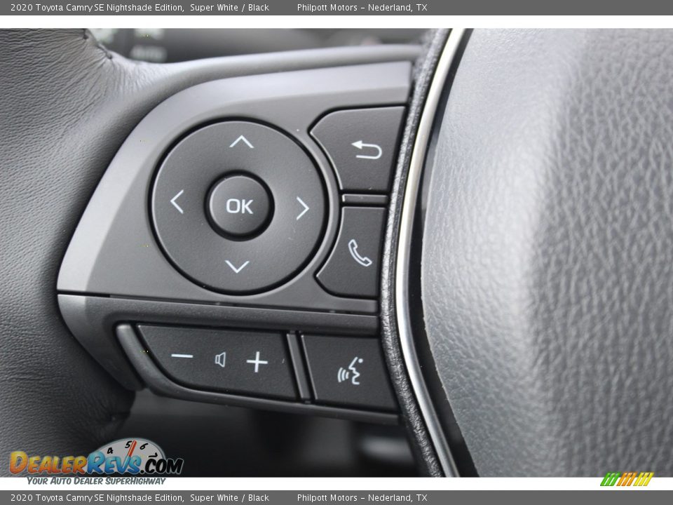 2020 Toyota Camry SE Nightshade Edition Steering Wheel Photo #12