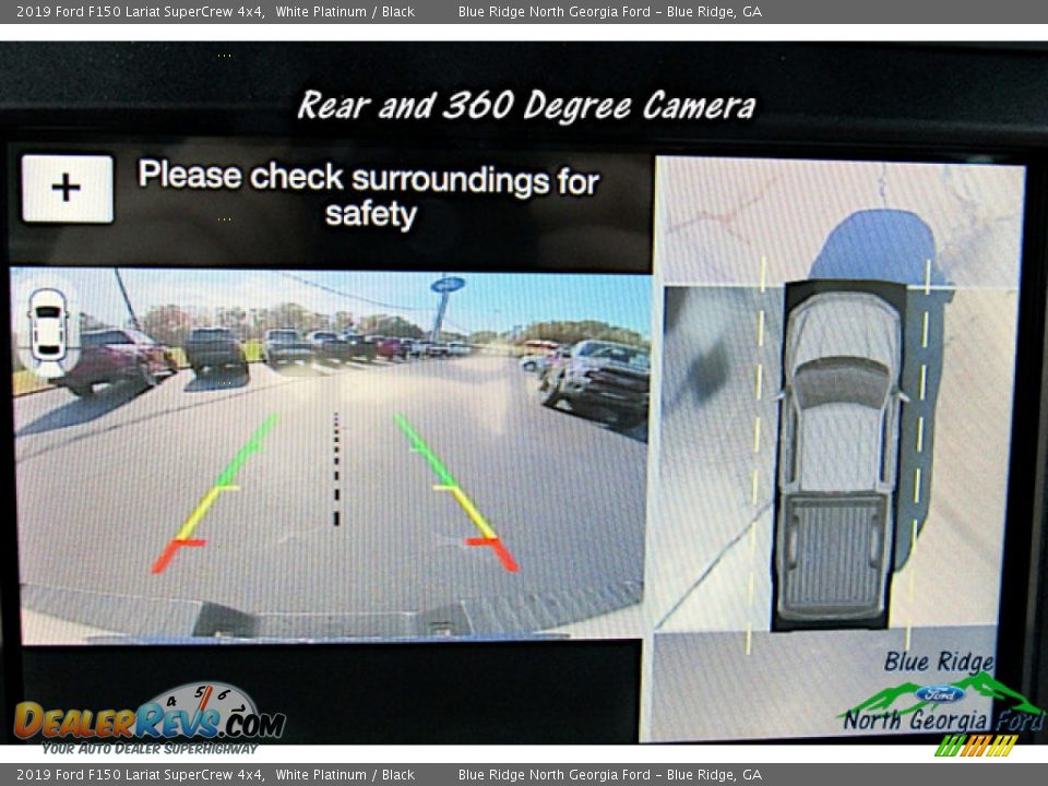 2019 Ford F150 Lariat SuperCrew 4x4 White Platinum / Black Photo #21