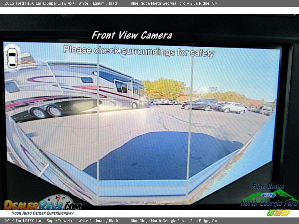 2019 Ford F150 Lariat SuperCrew 4x4 White Platinum / Black Photo #22