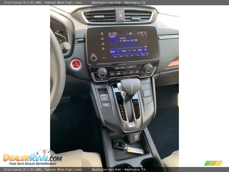 Controls of 2019 Honda CR-V EX AWD Photo #32