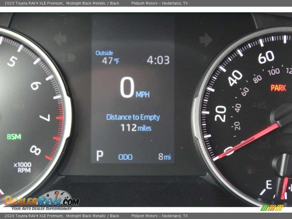2020 Toyota RAV4 XLE Premium Midnight Black Metallic / Black Photo #15