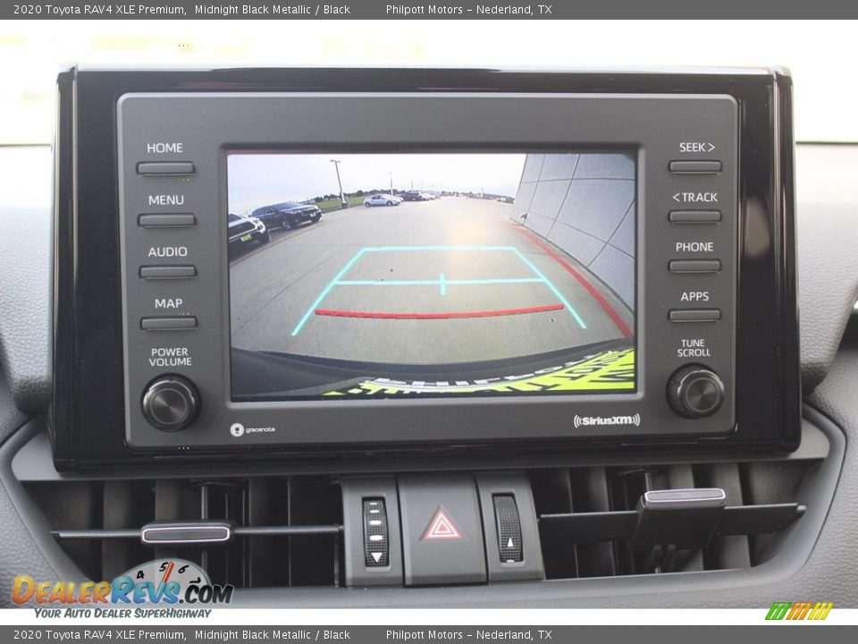 2020 Toyota RAV4 XLE Premium Midnight Black Metallic / Black Photo #18