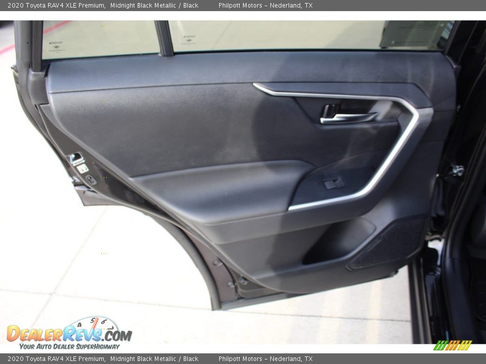 2020 Toyota RAV4 XLE Premium Midnight Black Metallic / Black Photo #19