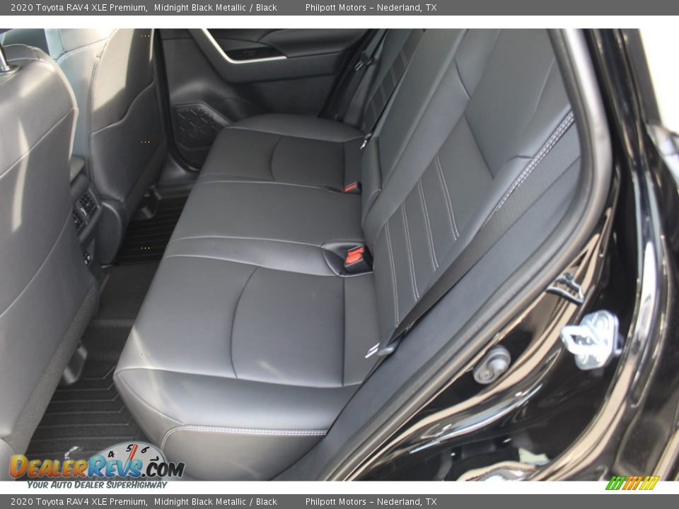 2020 Toyota RAV4 XLE Premium Midnight Black Metallic / Black Photo #20