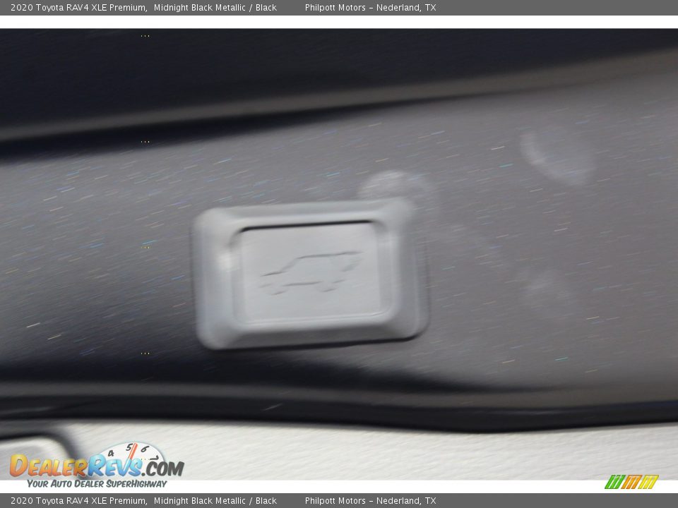 2020 Toyota RAV4 XLE Premium Midnight Black Metallic / Black Photo #24
