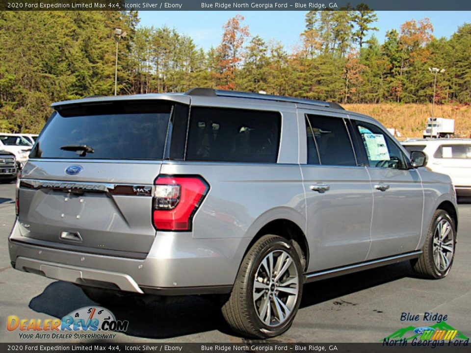2020 Ford Expedition Limited Max 4x4 Iconic Silver / Ebony Photo #5