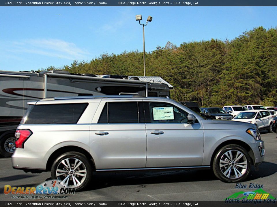 2020 Ford Expedition Limited Max 4x4 Iconic Silver / Ebony Photo #6