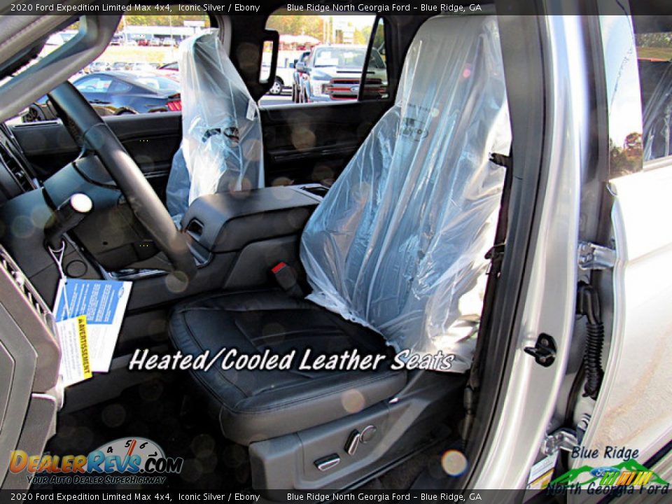 2020 Ford Expedition Limited Max 4x4 Iconic Silver / Ebony Photo #10