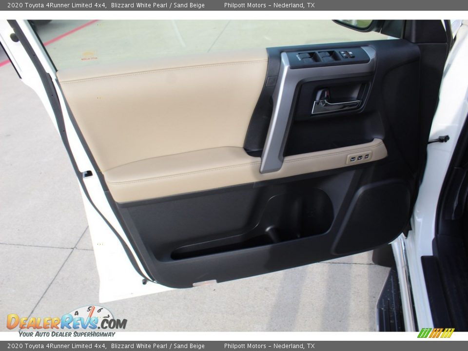 2020 Toyota 4Runner Limited 4x4 Blizzard White Pearl / Sand Beige Photo #8