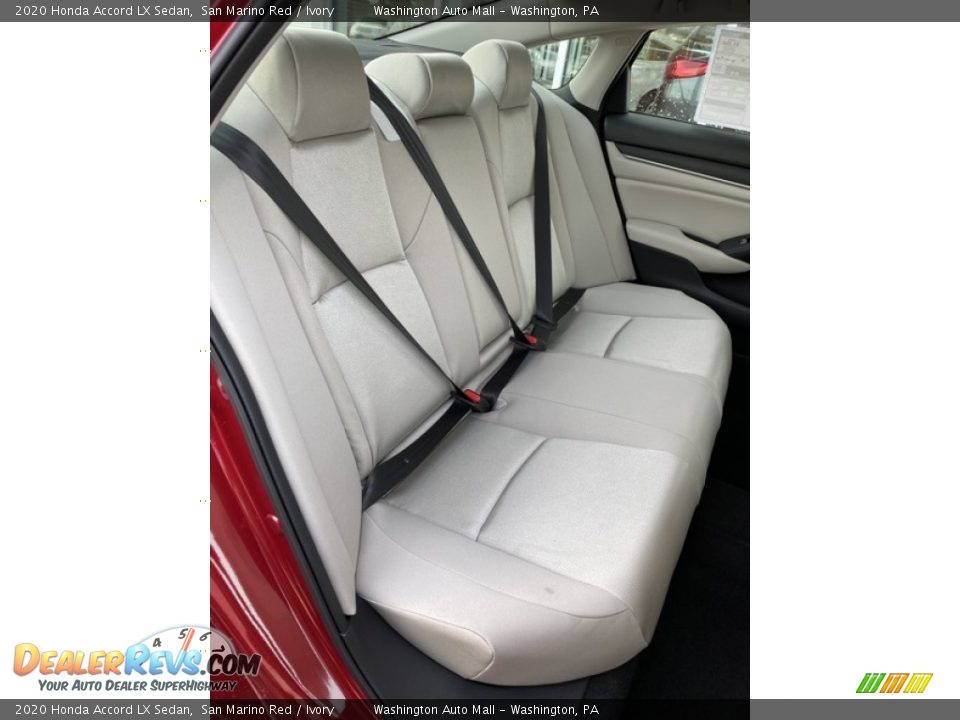 2020 Honda Accord LX Sedan San Marino Red / Ivory Photo #23