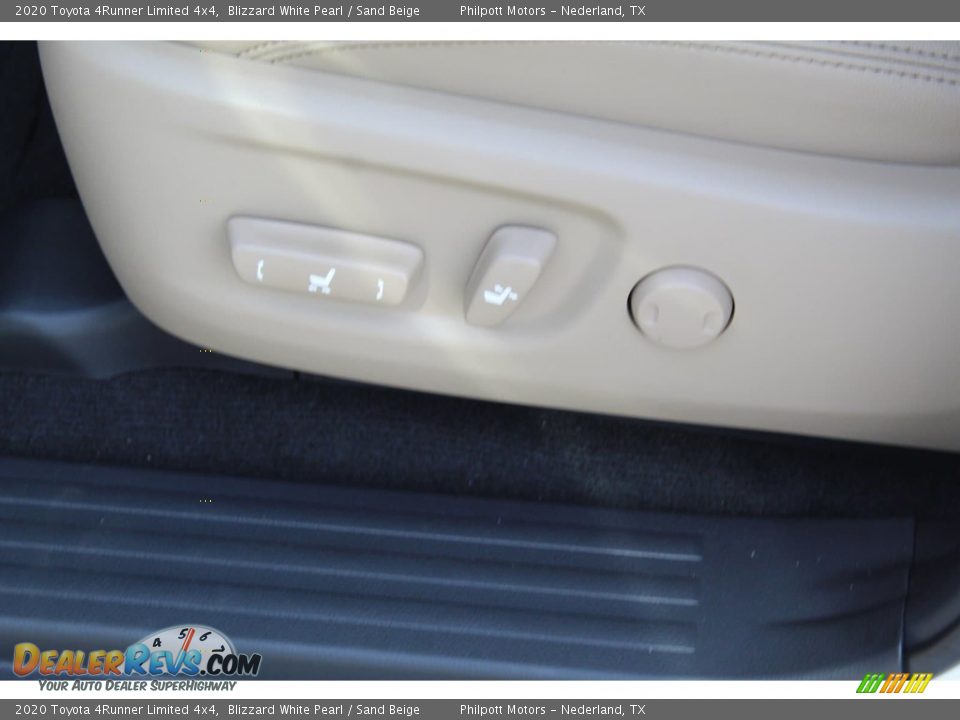 2020 Toyota 4Runner Limited 4x4 Blizzard White Pearl / Sand Beige Photo #10