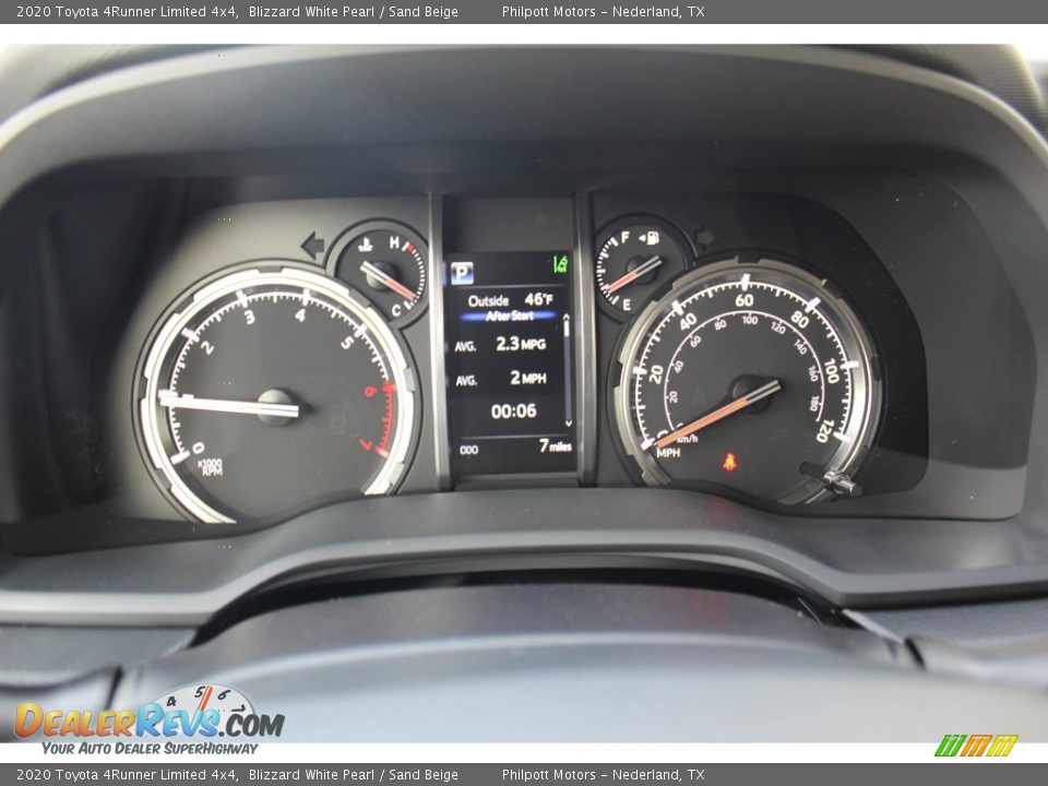 2020 Toyota 4Runner Limited 4x4 Blizzard White Pearl / Sand Beige Photo #15