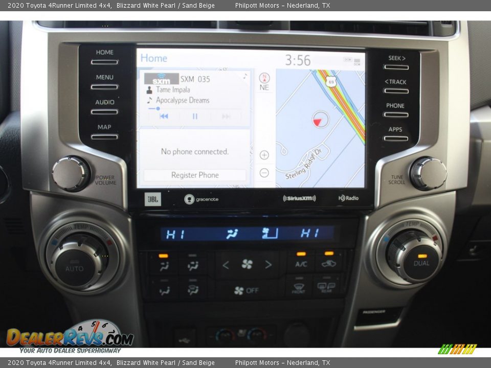 2020 Toyota 4Runner Limited 4x4 Blizzard White Pearl / Sand Beige Photo #17