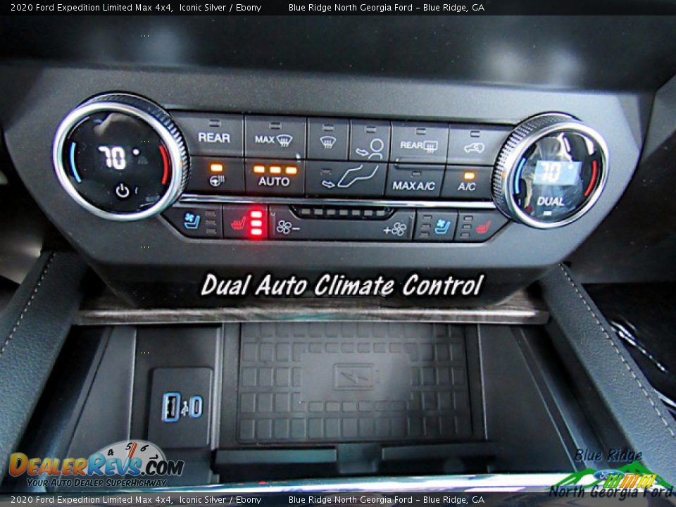 2020 Ford Expedition Limited Max 4x4 Iconic Silver / Ebony Photo #24