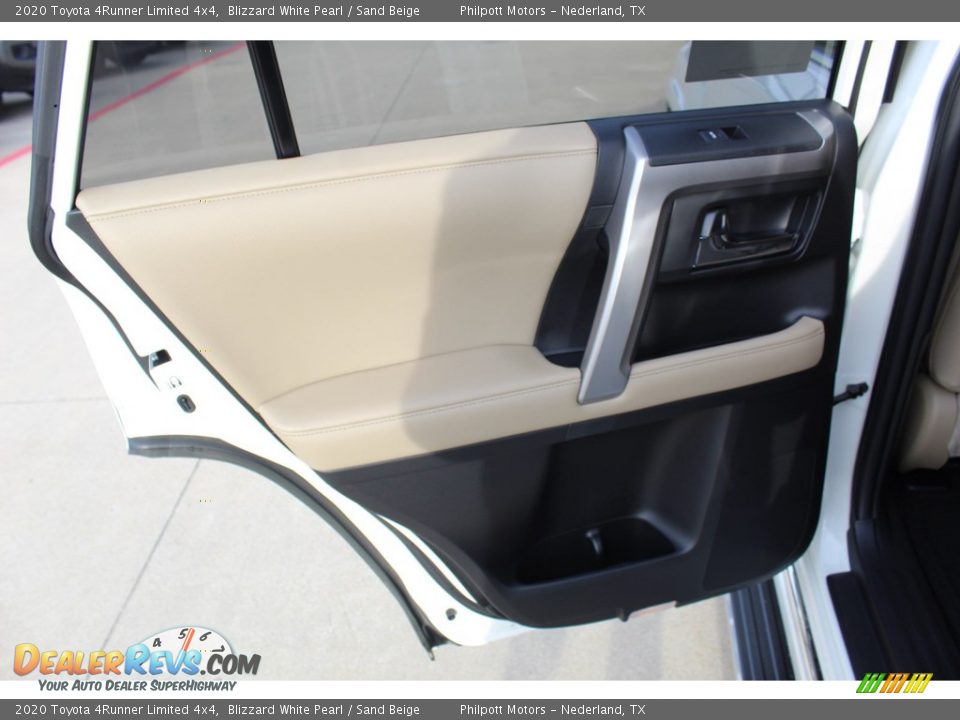 2020 Toyota 4Runner Limited 4x4 Blizzard White Pearl / Sand Beige Photo #20