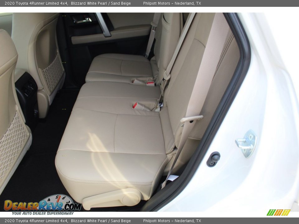 2020 Toyota 4Runner Limited 4x4 Blizzard White Pearl / Sand Beige Photo #21
