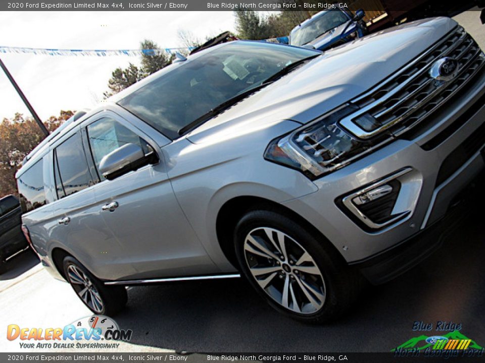 2020 Ford Expedition Limited Max 4x4 Iconic Silver / Ebony Photo #36