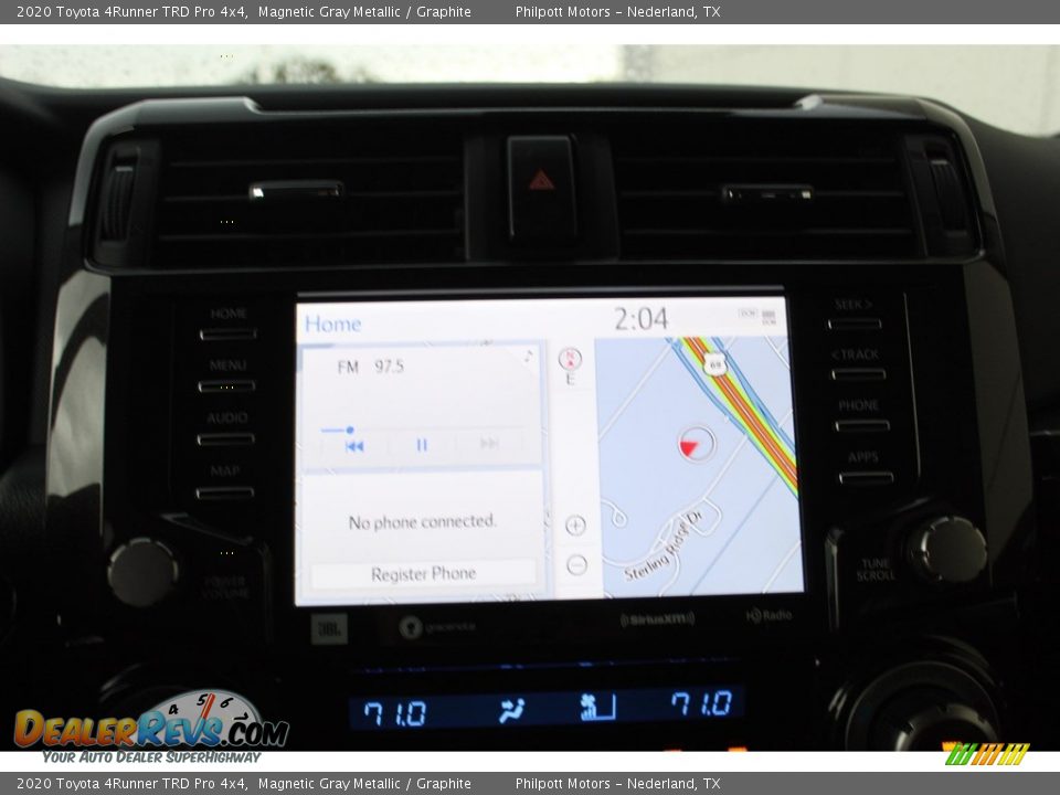 Navigation of 2020 Toyota 4Runner TRD Pro 4x4 Photo #16