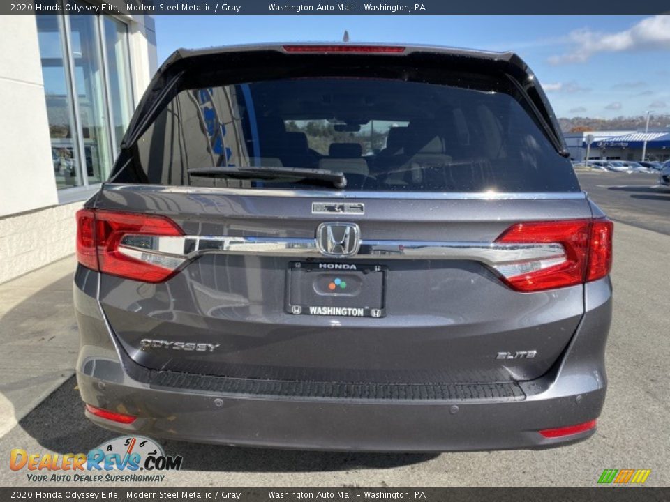 2020 Honda Odyssey Elite Modern Steel Metallic / Gray Photo #6