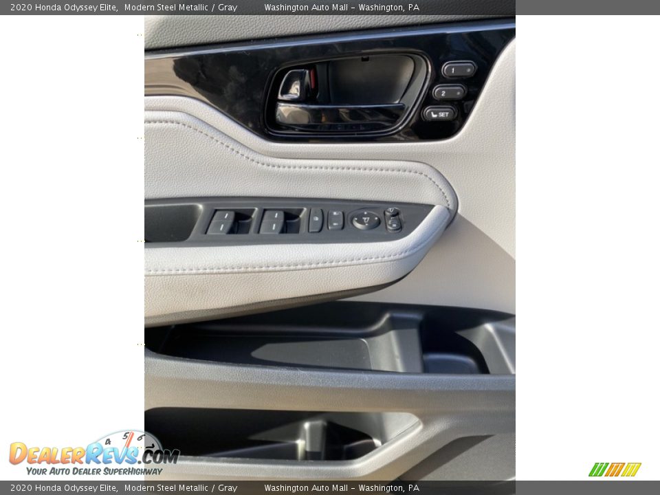 2020 Honda Odyssey Elite Modern Steel Metallic / Gray Photo #11