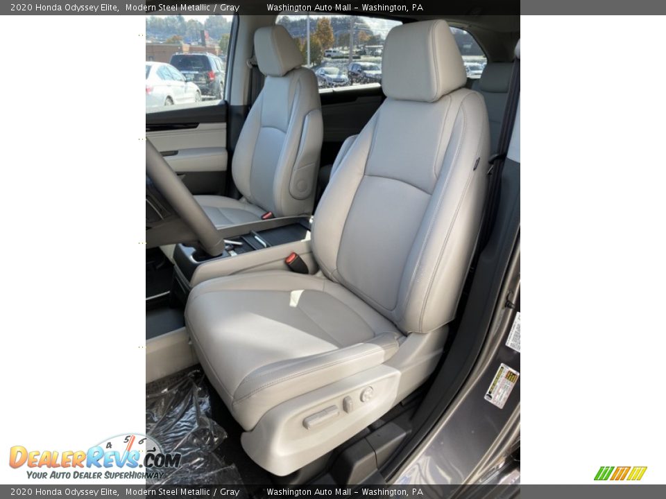 Front Seat of 2020 Honda Odyssey Elite Photo #14