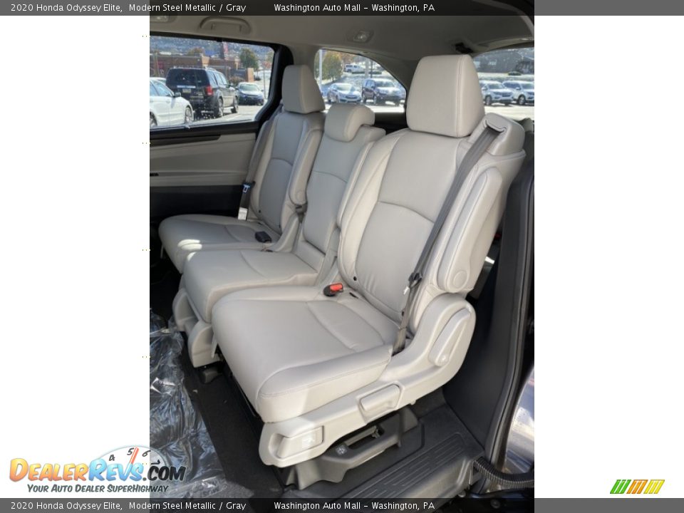 Rear Seat of 2020 Honda Odyssey Elite Photo #16