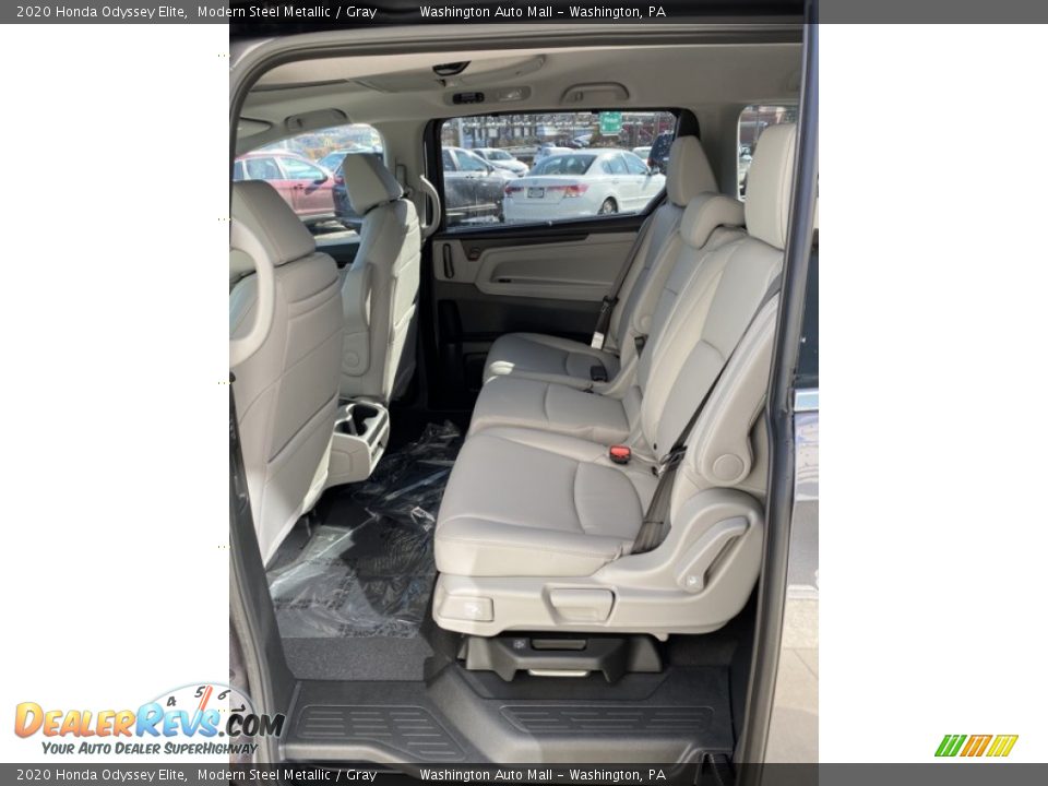 2020 Honda Odyssey Elite Modern Steel Metallic / Gray Photo #17