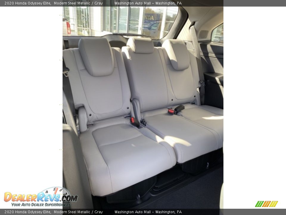 2020 Honda Odyssey Elite Modern Steel Metallic / Gray Photo #28