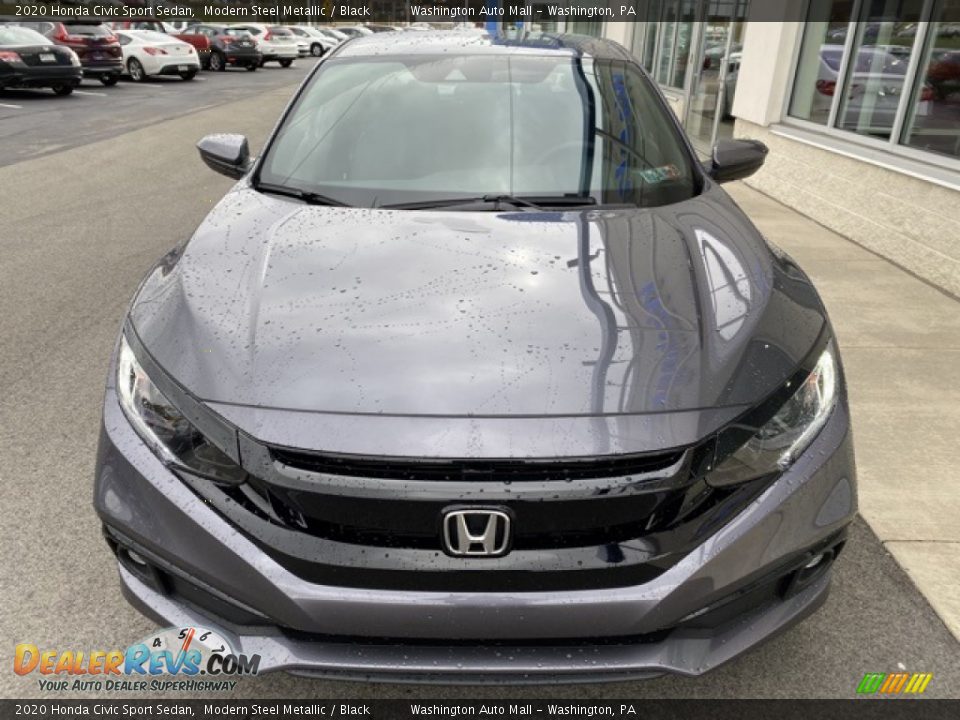 Modern Steel Metallic 2020 Honda Civic Sport Sedan Photo #3