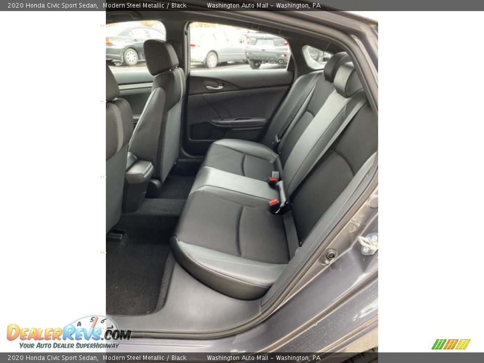 Rear Seat of 2020 Honda Civic Sport Sedan Photo #19