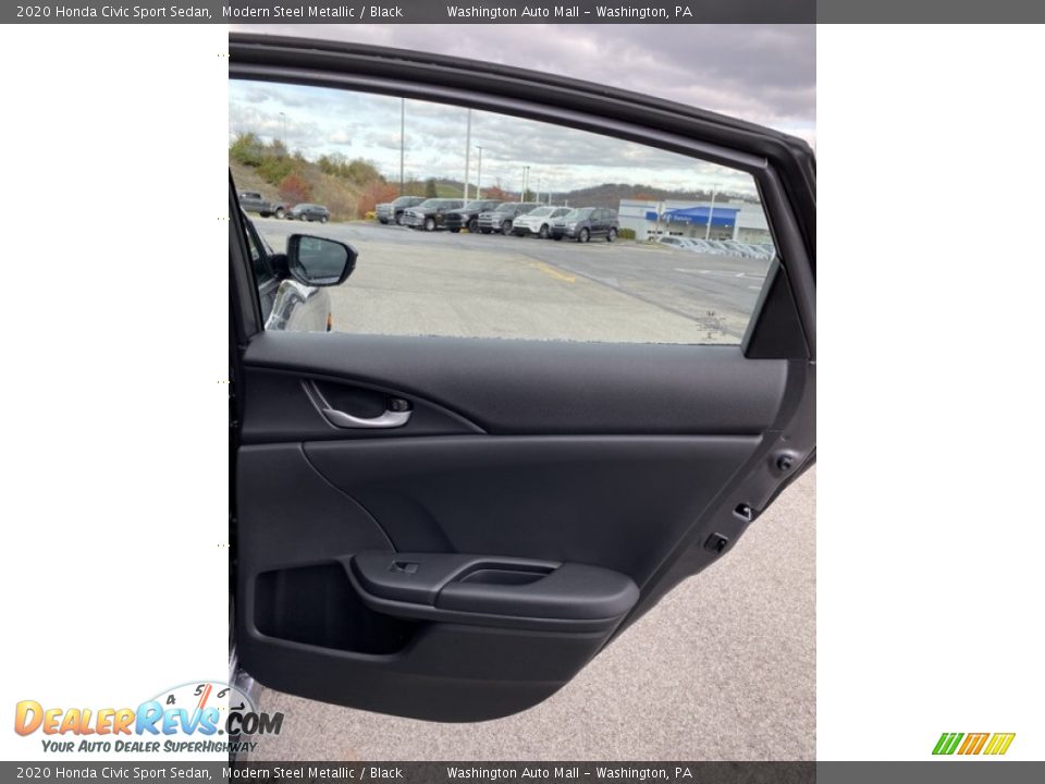 2020 Honda Civic Sport Sedan Modern Steel Metallic / Black Photo #23