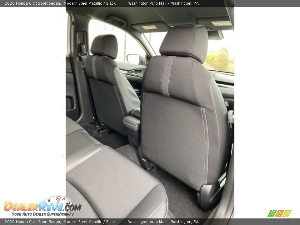 2020 Honda Civic Sport Sedan Modern Steel Metallic / Black Photo #25