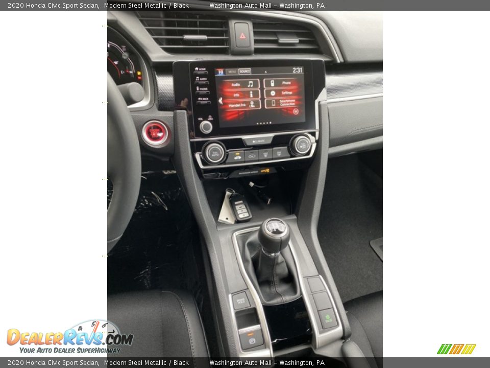 Controls of 2020 Honda Civic Sport Sedan Photo #31
