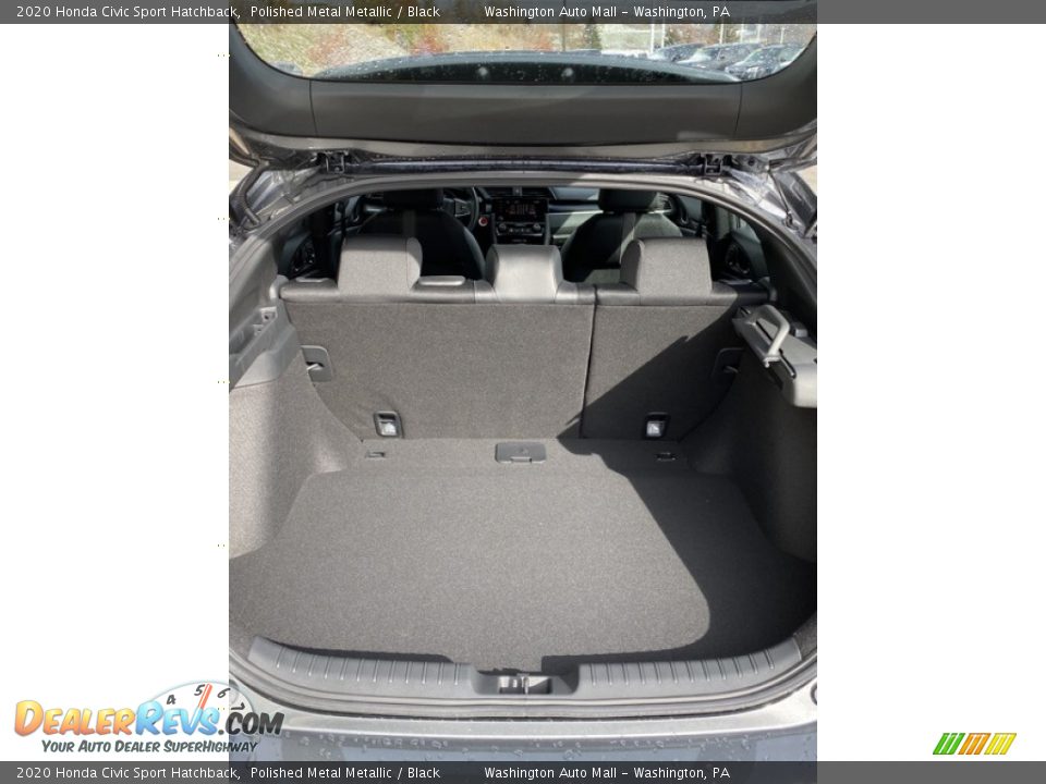 2020 Honda Civic Sport Hatchback Polished Metal Metallic / Black Photo #21