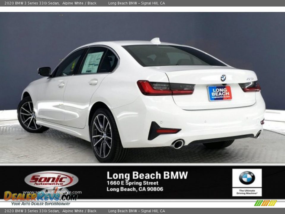 2020 BMW 3 Series 330i Sedan Alpine White / Black Photo #2