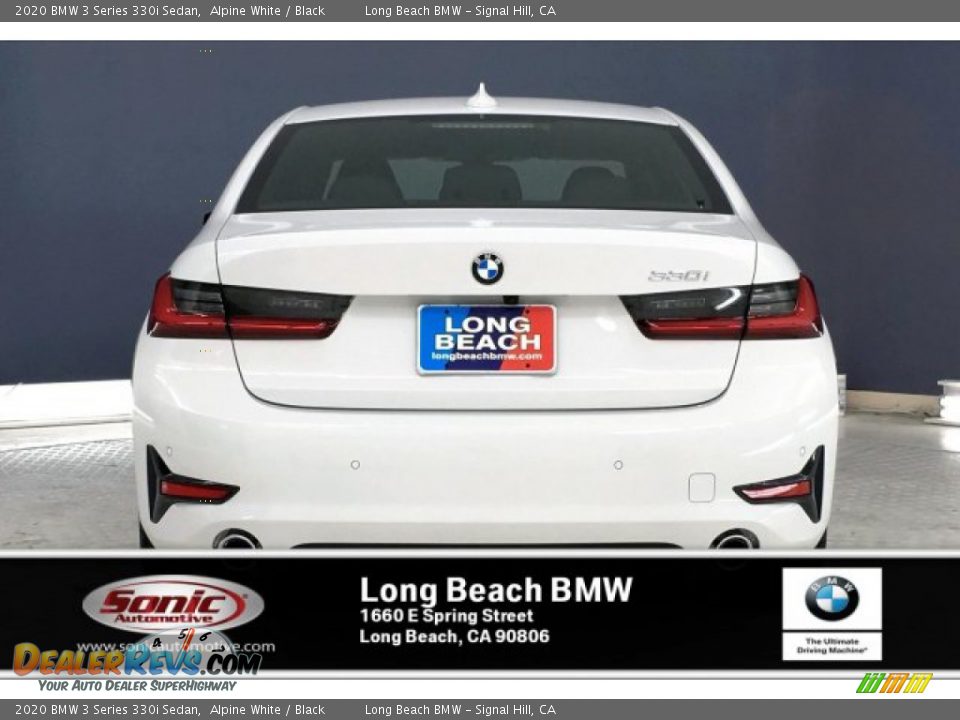 2020 BMW 3 Series 330i Sedan Alpine White / Black Photo #3