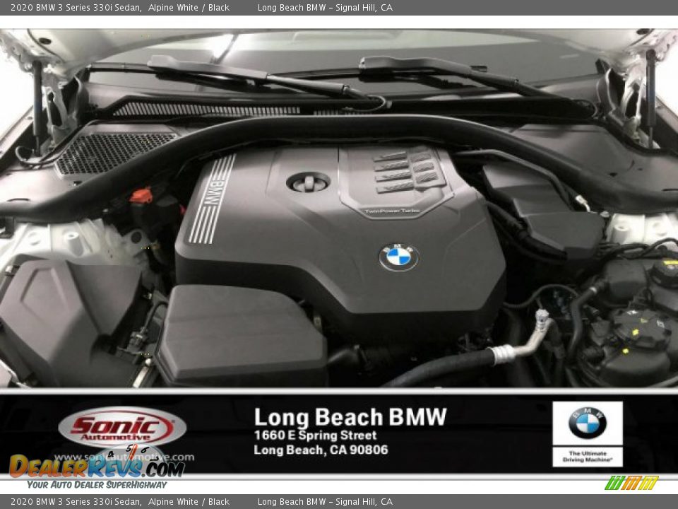 2020 BMW 3 Series 330i Sedan Alpine White / Black Photo #8