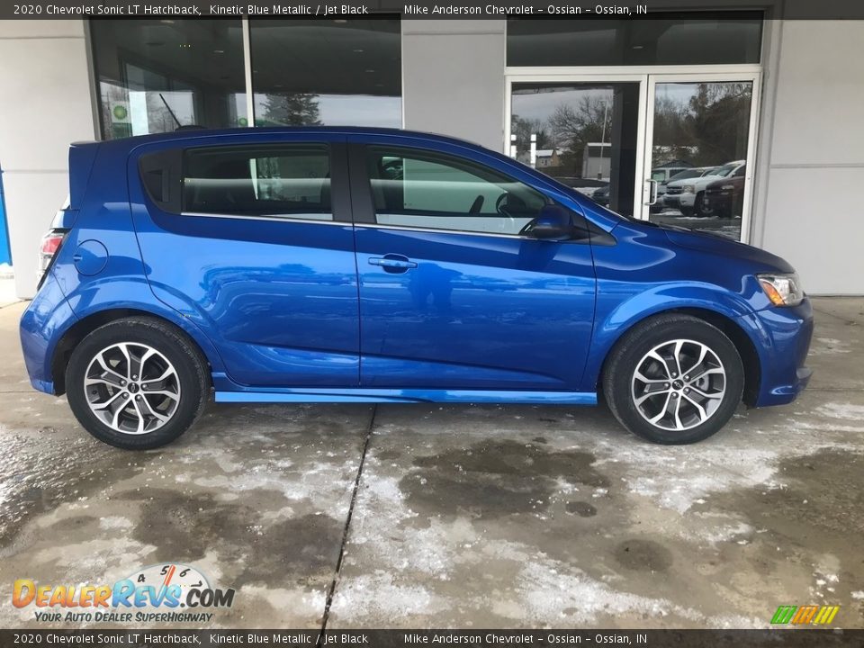 Kinetic Blue Metallic 2020 Chevrolet Sonic LT Hatchback Photo #2