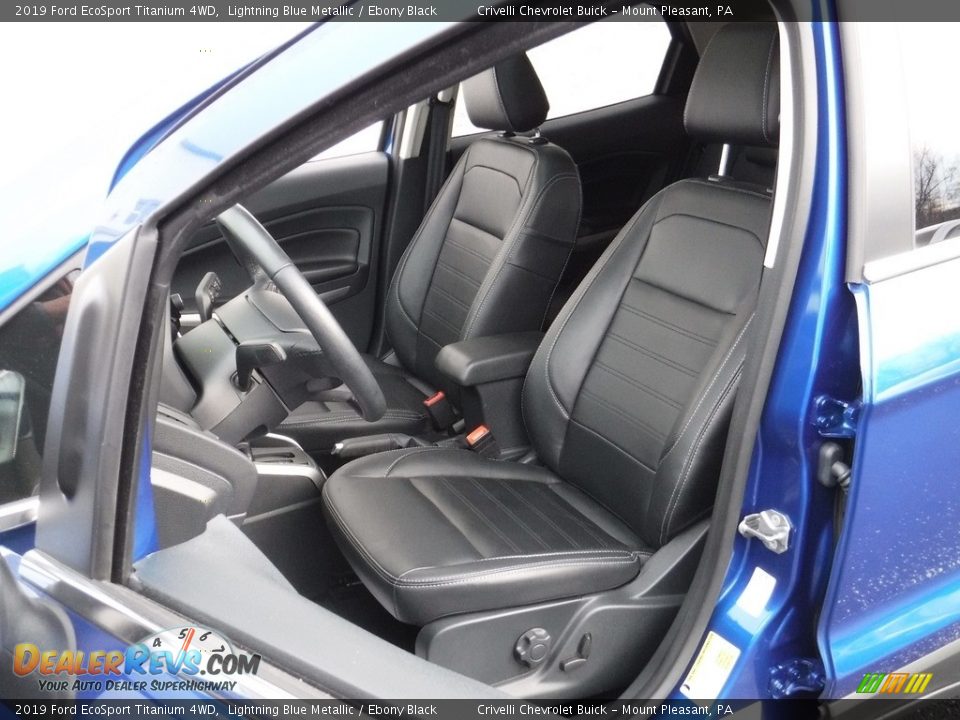 Front Seat of 2019 Ford EcoSport Titanium 4WD Photo #15