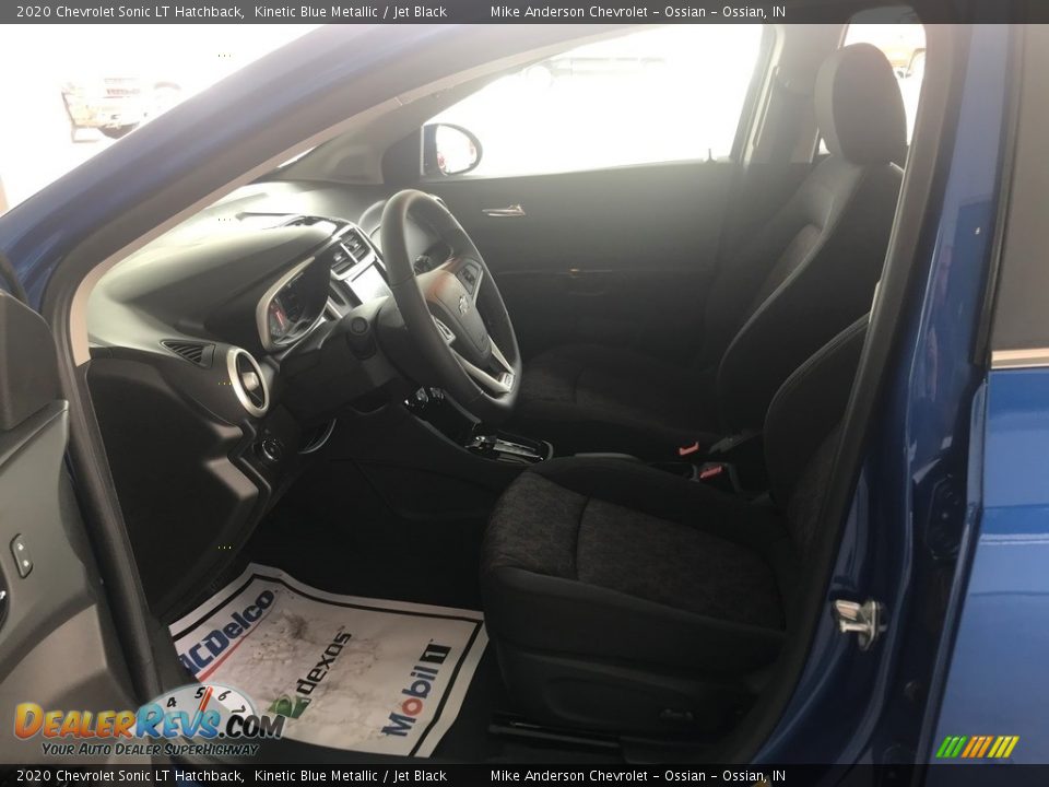 2020 Chevrolet Sonic LT Hatchback Kinetic Blue Metallic / Jet Black Photo #10