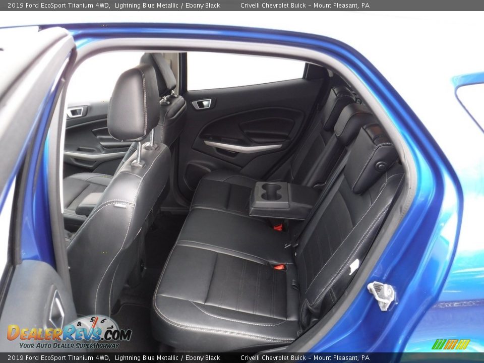 Rear Seat of 2019 Ford EcoSport Titanium 4WD Photo #27
